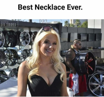 Who cares about necklace here