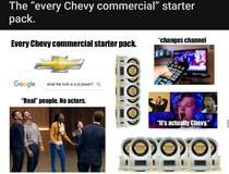 Who else hates Chevy ads