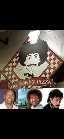 Who knew the rock and bob has a pizza place together huh