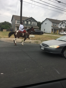 Who needs a uber in the hood