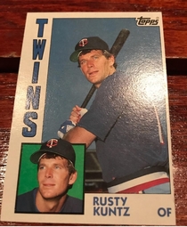 Who remembers Rusty Kuntz Great ball player unfortunate name