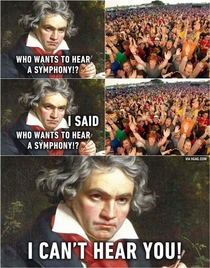 Who wants to hear a symphony