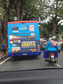 Who wore it better  photo taken  Dec  Penang Malaysia