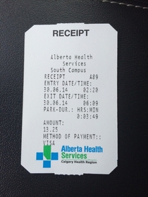 Whoever said healthcare in Canada is free is full of crap