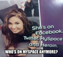 Whos on myspace anymore