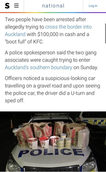 Whos out here trafficking KFC