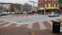 Why did the chicken cross the road Well whatever the reason it wound up decapiated in downtown Baltimore