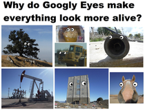 Why do Googly Eyes make everything look more alive