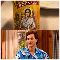 Why does this lady on the Cholula hot sauce bottle look like Bob Saget