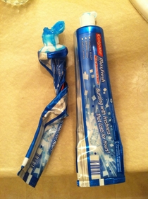 Why I hide a tube of toothpaste away from my wife and  kids