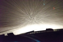 Why I love winter driving - I pretend Im in the Millennium Falcon