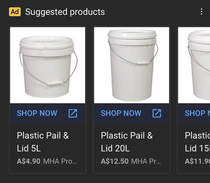 Why is youtube trying to sell me a bucket
