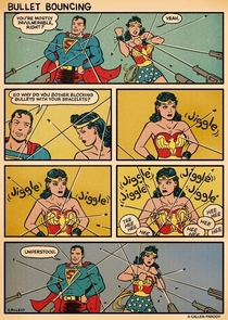 Why Wonder Woman blocks bullets