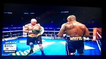 Whyte the black guy vs Browne the white guy