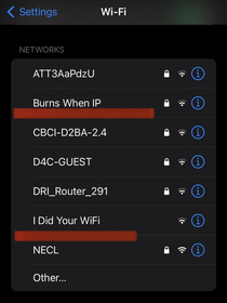 Wi-Fi names near me
