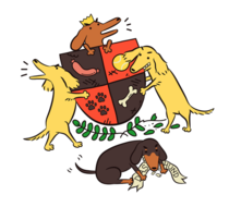 Wiener Dog Coat of arms