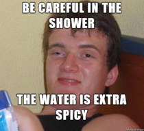 Wife forgot how to say hot water