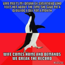 Wife meets my drunk ex-girlfriend