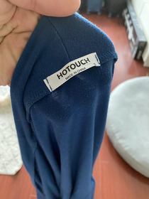 Wife ordered a robe on Amazon but didnt give the brand name a good read