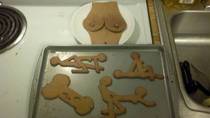 Wife said there was a bit of gingerbread left over and to do what I wanted with it