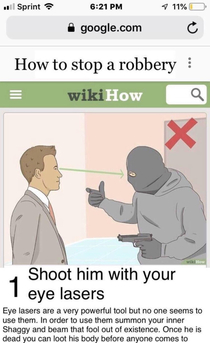 WikiHow back at it again with some epic tips