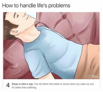 Wikihow on how to handle lifes problems