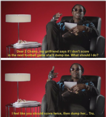 wise words from  chainz