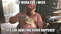 Without a schedule