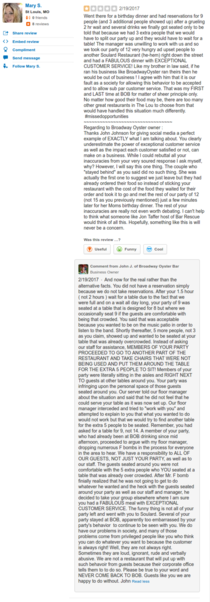 Woman Leaves Pissed Off Yelp Review Owner Responds