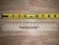 Wood Ruler For Men