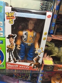 Woody has been working out