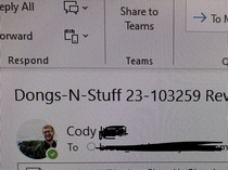 work email i sent last week it was supposed to say dogs-n-stuff