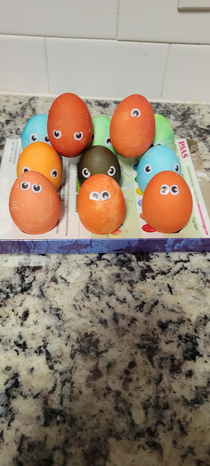 Worlds best decorated eggs