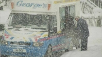 Worse snow for years in IrelandNothing stops the ice cream van