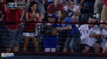 WORST WOMAN IN THE WORLD STEALS BOYS HOME RUN BALL THROWS IT ON FIELD