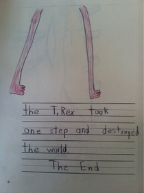 Written by st grade me