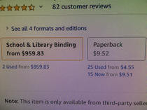 Yeah I think paperback should be fine