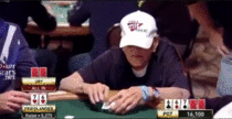 -year old Poker Player Jack Ury  makes the call