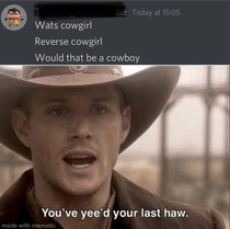 Yee haw