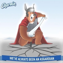 Yes Charmin we see what you did there from their official Twitter account