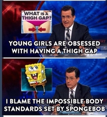 Yes I blame Spongebob too