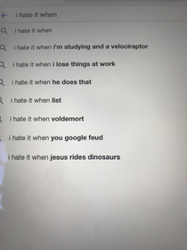 Yes I hate it when Jesus rides dinosaurs aswell