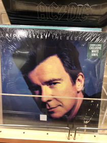 Yes now I can rickroll people on vinyl too