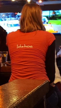 Yesterday In Honor of International Womens Day A Friend of Mine Wore this Shirt in Idaho