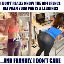 Yoga pants and leggings