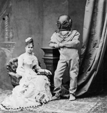 You can wear your fancy attire all you want Marie Im wearing the scuba suit and thats final