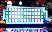 You cant possibly guess a Wheel of Fortune puzzle with no letter