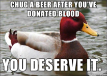 You definitely deserve a beer