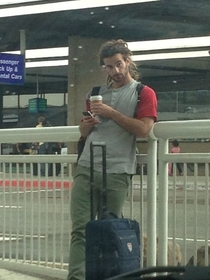 You have a lot of hipsters in SLC Thats actually a pro athlete Kyle Beckerman