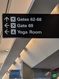 You know youre in the San Francisco airport when